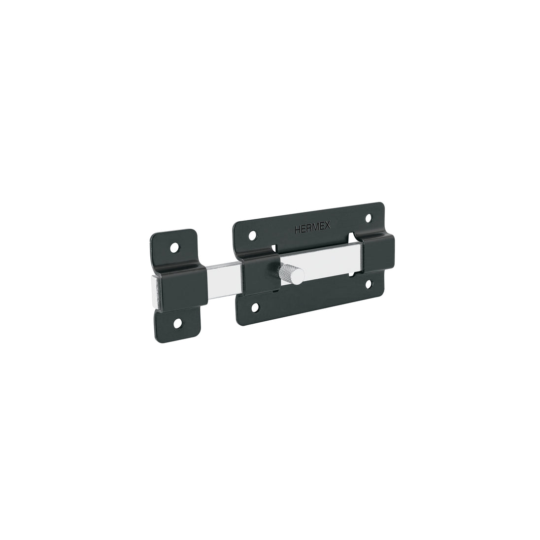PAN-37 Pasador de barra plana 4", negro, HERMEX