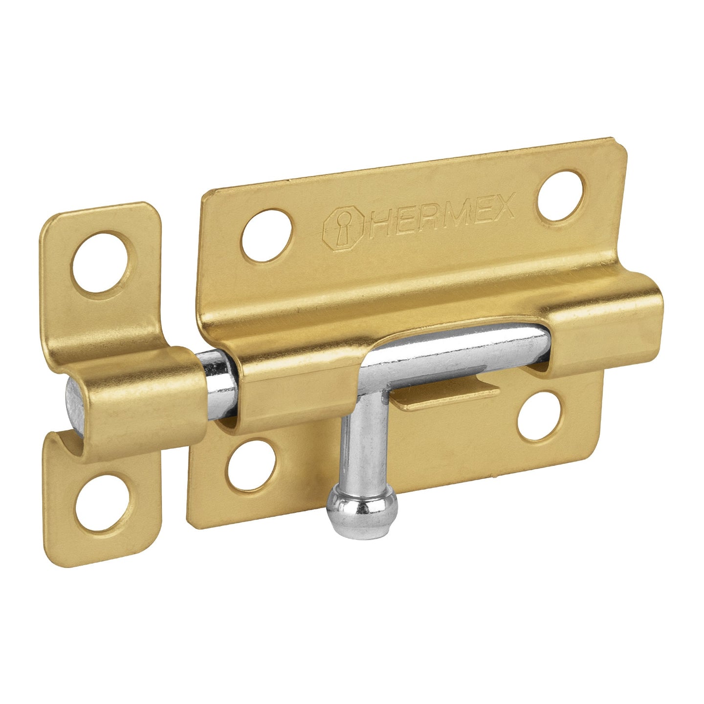 PAS-31 Pasador de barril de acero latón 3", HERMEX
