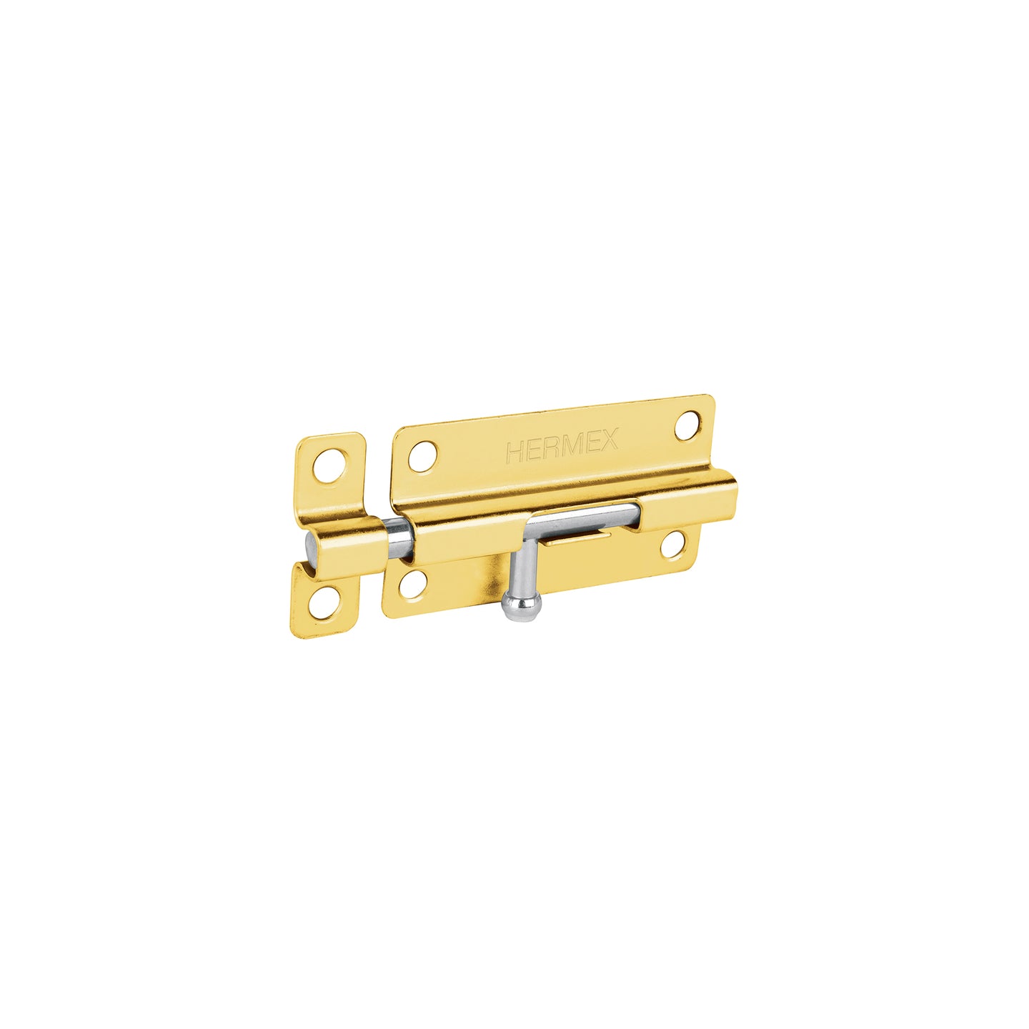 PAS-41 Pasador de barril de acero latón 4", HERMEX