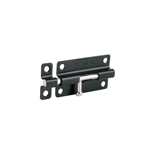 PAS-46 Pasador de barril 4" de acero acabado negro, HERMEX
