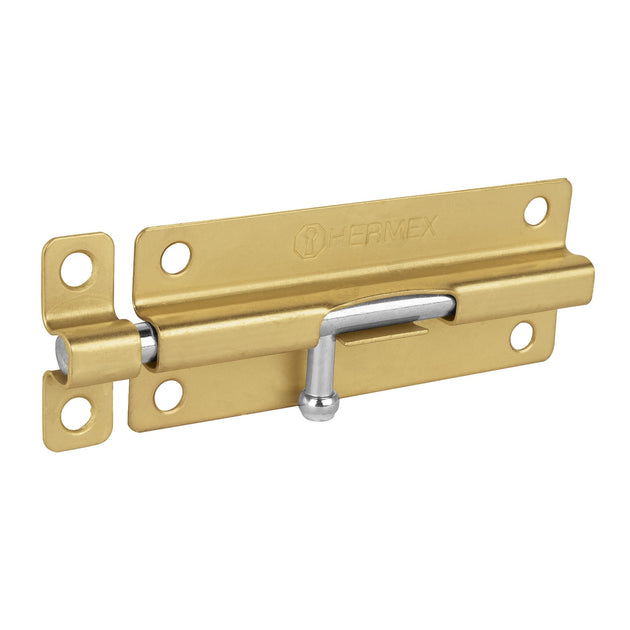PAS-51 Pasador de barril de acero latón 5", HERMEX