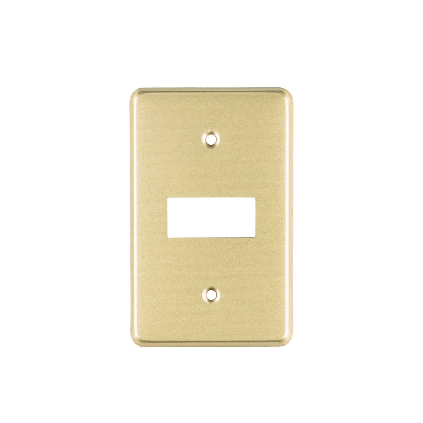 PASE-E Placa 1 módulo, de aluminio, línea Económica