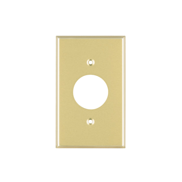 PASE-S Placa para contacto redondo, de aluminio, línea Standard