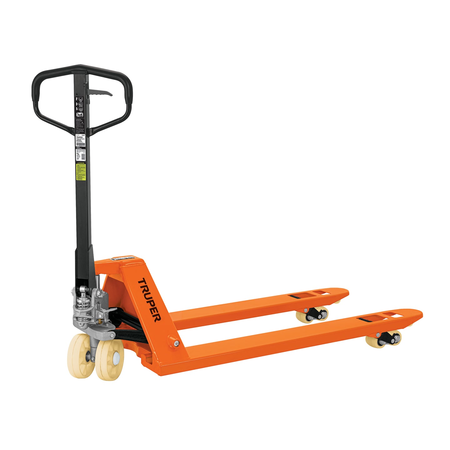 PAT-3NY Patín traspaleta 3 ton con ruedas de nylon, Truper