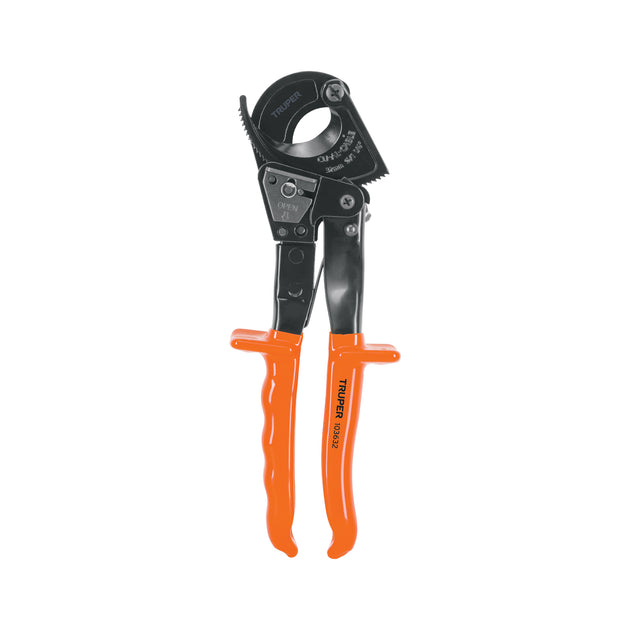 PCC-10X Pinzas cortacable de trinquete 10", Truper Expert