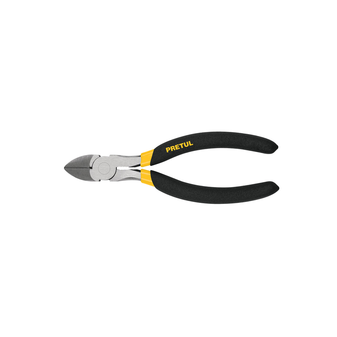 PCD-6PG Pinza de corte diagonal 6" mango de vinil, a granel, PRETUL