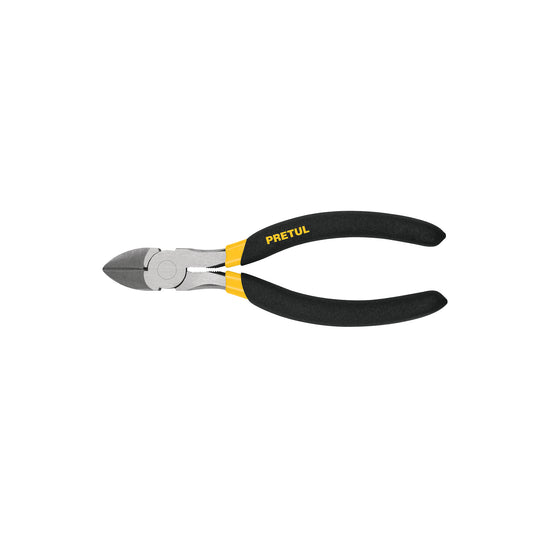 PCD-6PG Pinza de corte diagonal 6" mango de vinil, a granel, PRETUL
