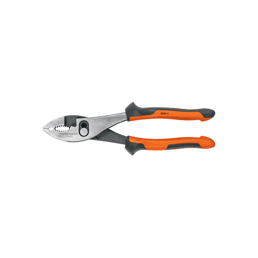 PCH-8X Pinzas de chofer 8" mango Comfort Grip, Truper Expert