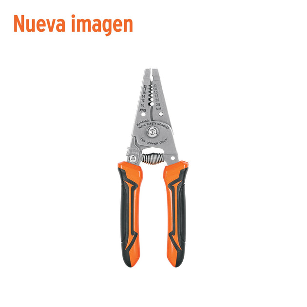 PE-CA-6 Pinza 6" pela cables, 26 a 16 AWG, TRUPER