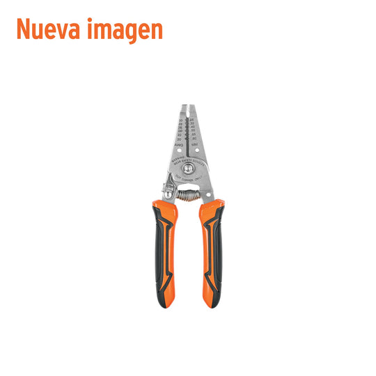 PE-CA-62 Pinza 6" pela cables, 30 a 20 AWG, TRUPER