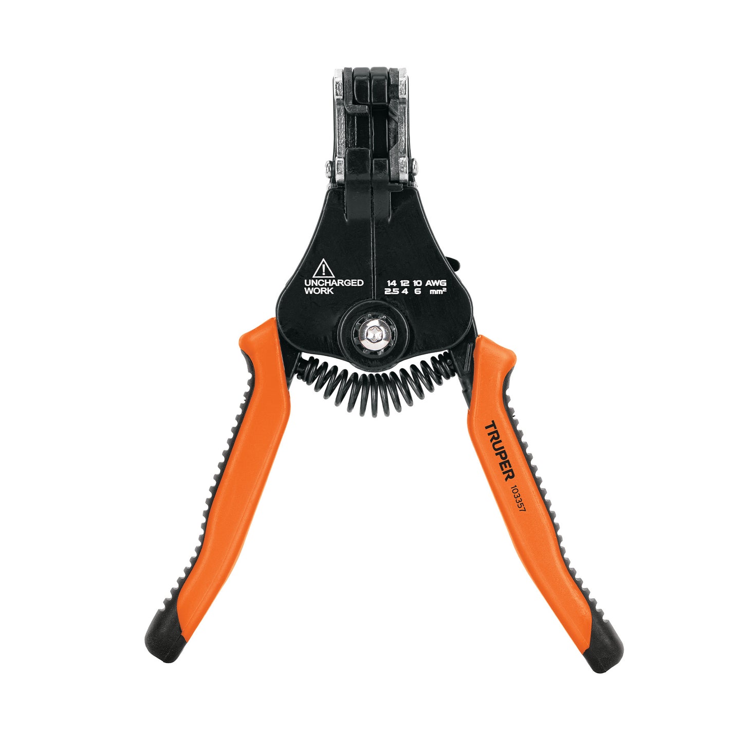 PE-CA-65 Pinza 6.5" pela cables automática, 14 a 10 AWG, TRUPER