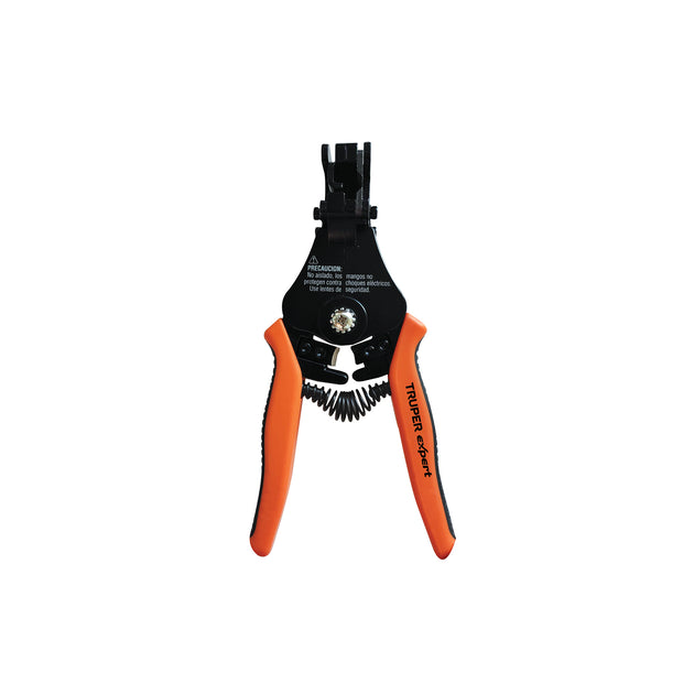 PE-CA-X Pinza 6" pela cables automática, 16 a 12 AWG, TRUPER EXPERT