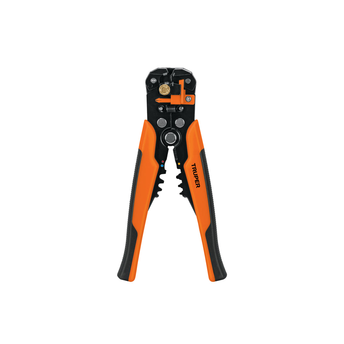 PEC-AUT Pinza 8" pela cables automática, 22 a 10 AWG, TRUPER
