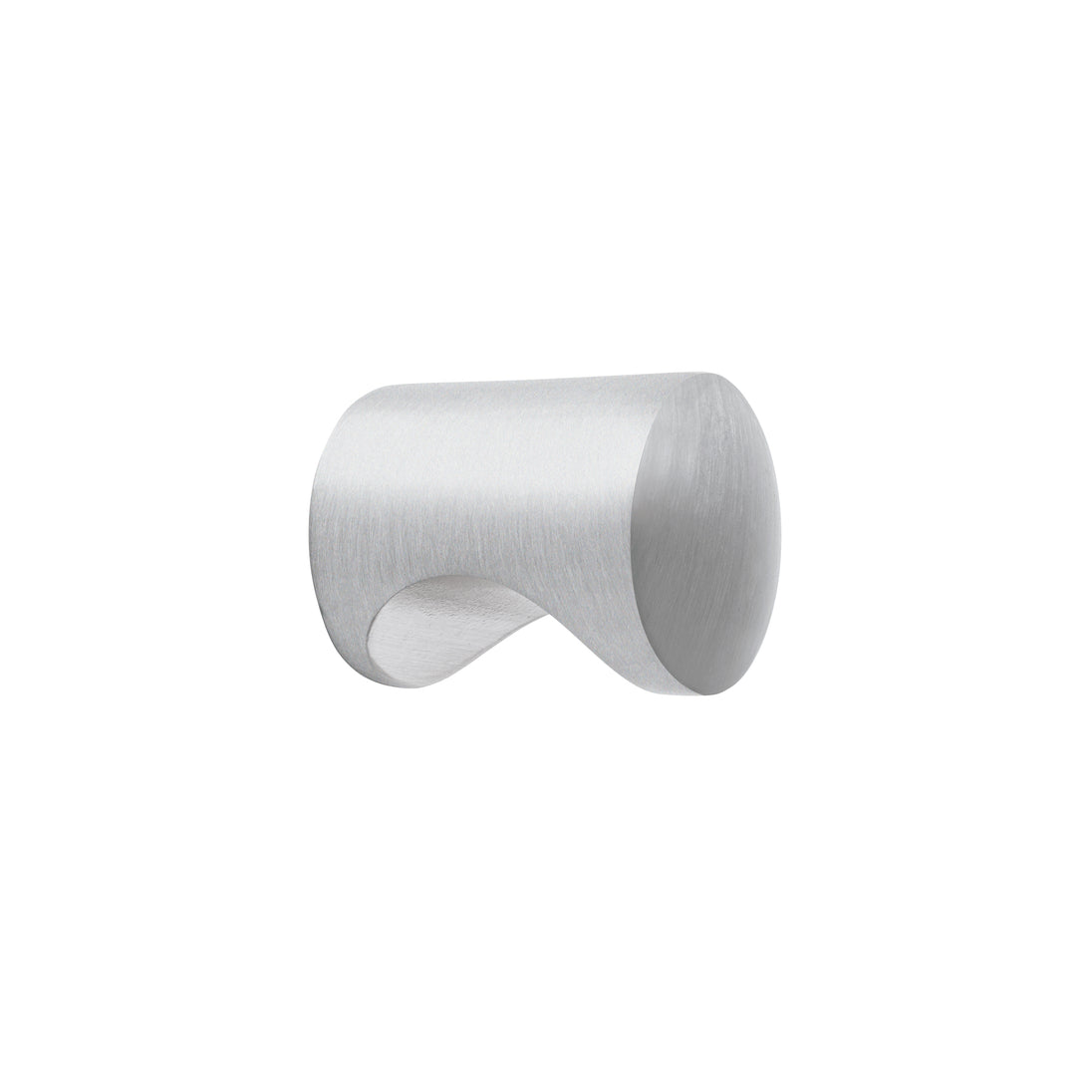 PER-031 Perilla metálica estilo "Cilindro", níquel satinado, HERMEX