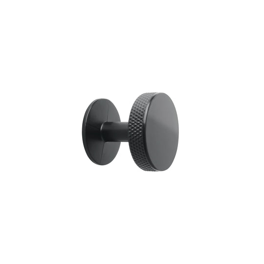 PER-156 Perilla metálica estilo "Oviedo", negro, HERMEX