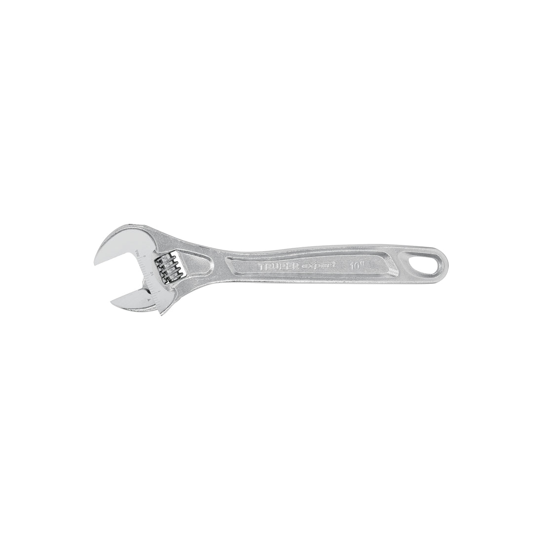 PET-10C Llave ajustable (perico) 10" profesional cromada, Expert