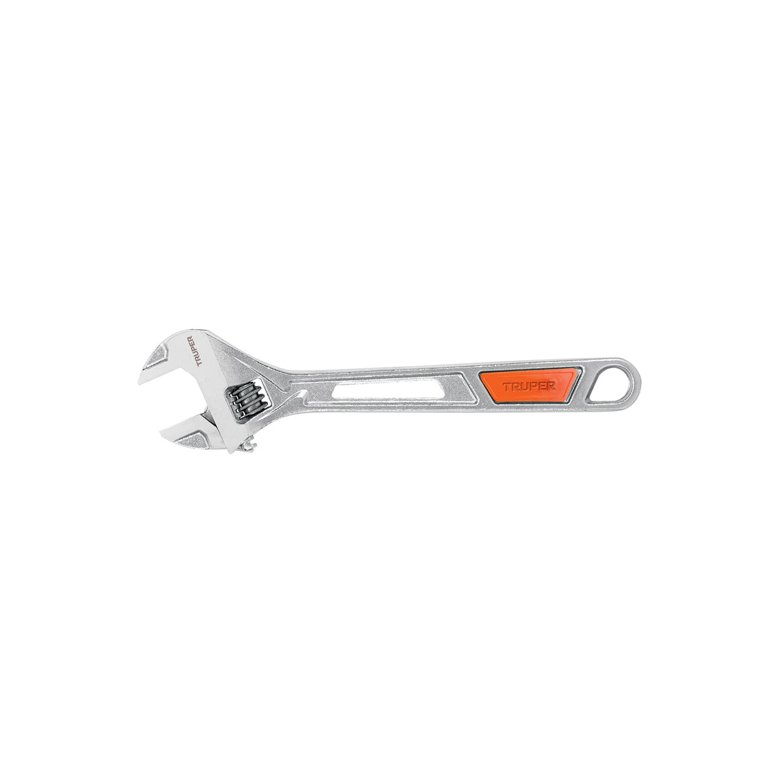 PET-10X Llave ajustable (perico) 10" cromada, TRUPER