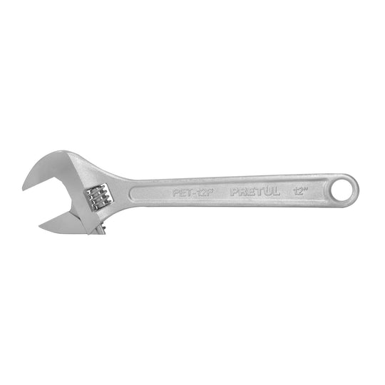 PET-12P Llave ajustable (perico) 12" cromada, Pretul