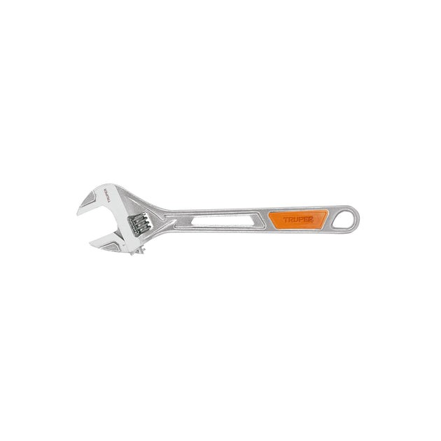 PET-12X Llave ajustable (perico) 12" cromada, TRUPER