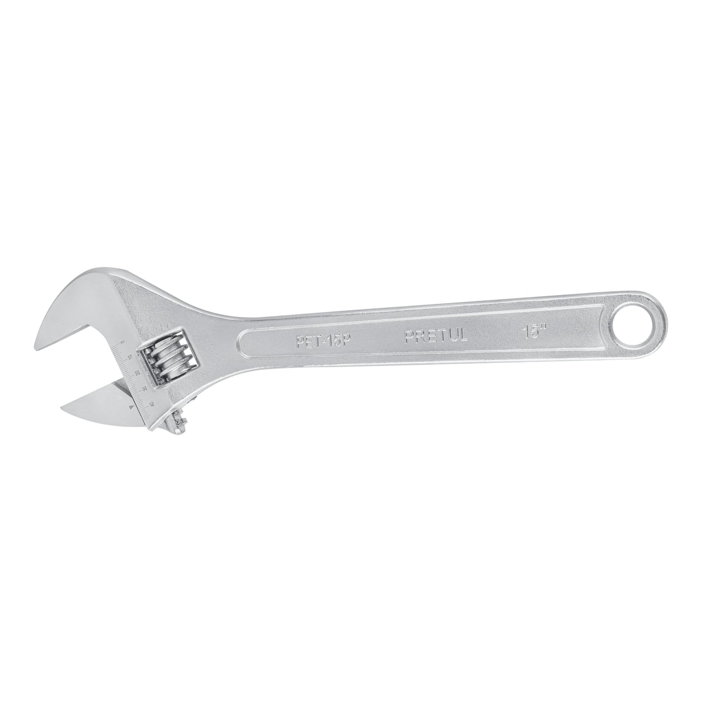 PET-15P Llave ajustable (perico) 15" cromada, Pretul