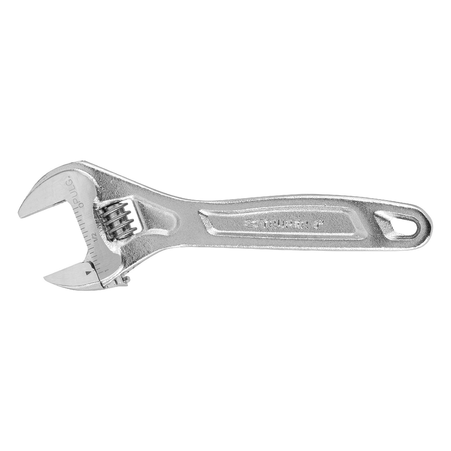PET-6C Llave ajustable (perico) 6" profesional cromada, Expert