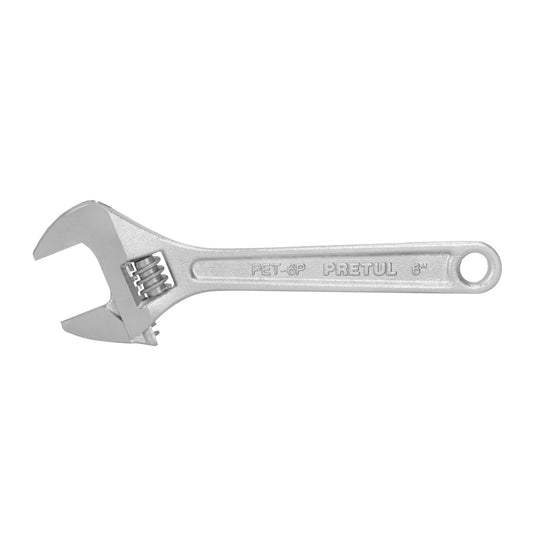 PET-6P Llave ajustable (perico) 6" cromada, Pretul
