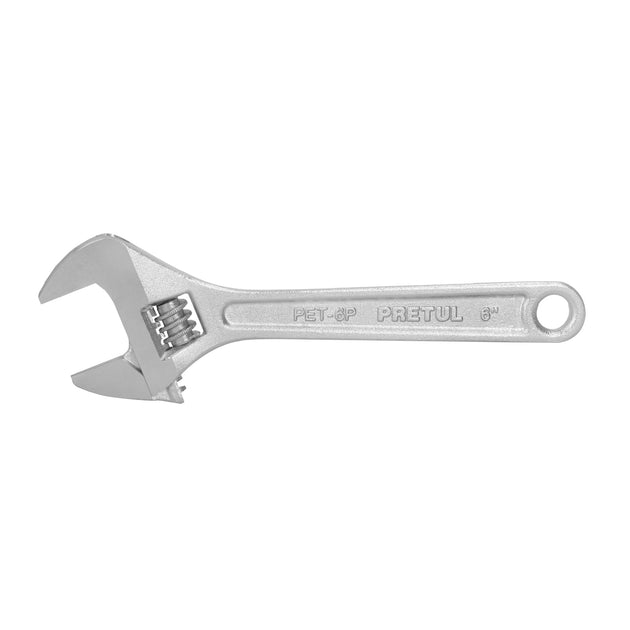 PET-6P Llave ajustable (perico) 6" cromada, Pretul
