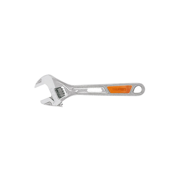 PET-6X Llave ajustable (perico) 6" cromada, TRUPER