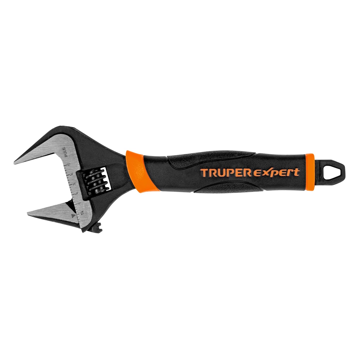 PET-8XA Llave ajustable (perico) 8" boca ancha Comfort Grip, Expert