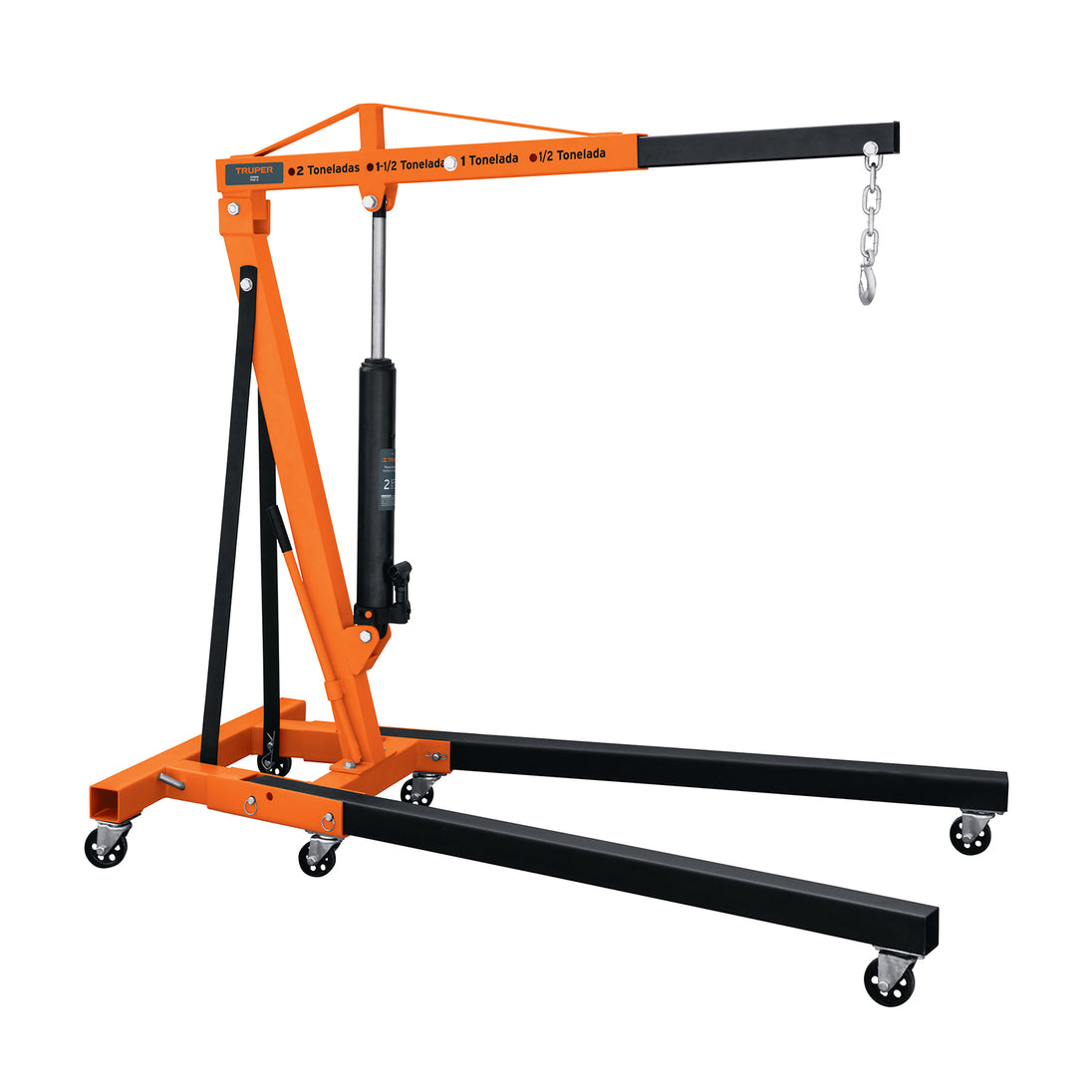 PHF-2 Pluma hidráulica 2 ton, plegable, Truper