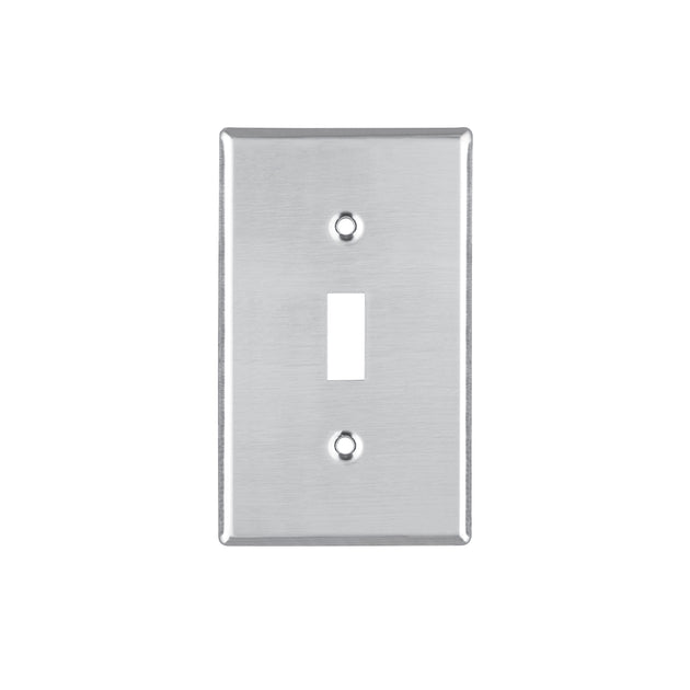 PIAP-S Placa de Acero Inox. para interruptor vertical, Standard