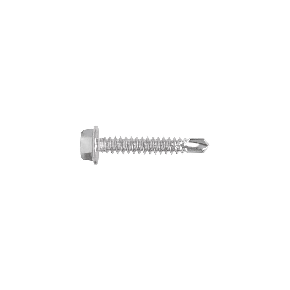 PIBR-1-1/2 Bolsa 50 pijas #14 x 1-1/2" cabeza hexagonal, punta de broca