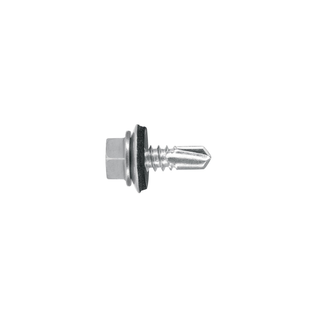 PIBR-3/4R 100 pijas #14 x 3/4" hexagonal, punta broca con rondana
