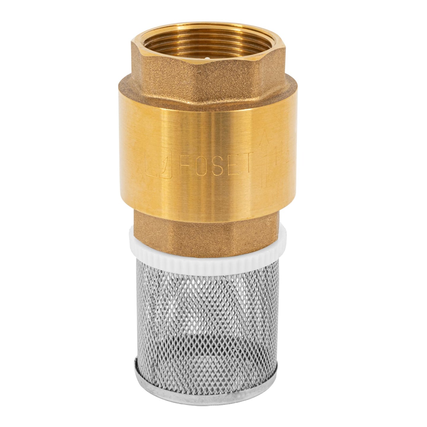 PICHA-1-1/2X Pichancha con rejilla acero inoxidable 1-1/2", FOSET