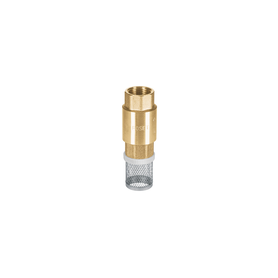 PICHA-1/2X Pichancha tipo check de latón inoxidable 1/2", FOSET