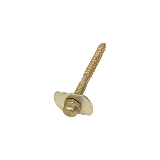 PIJ-WC Bolsa con 2 pijas 1/4" x 66 mm para base de WC a piso, FOSET