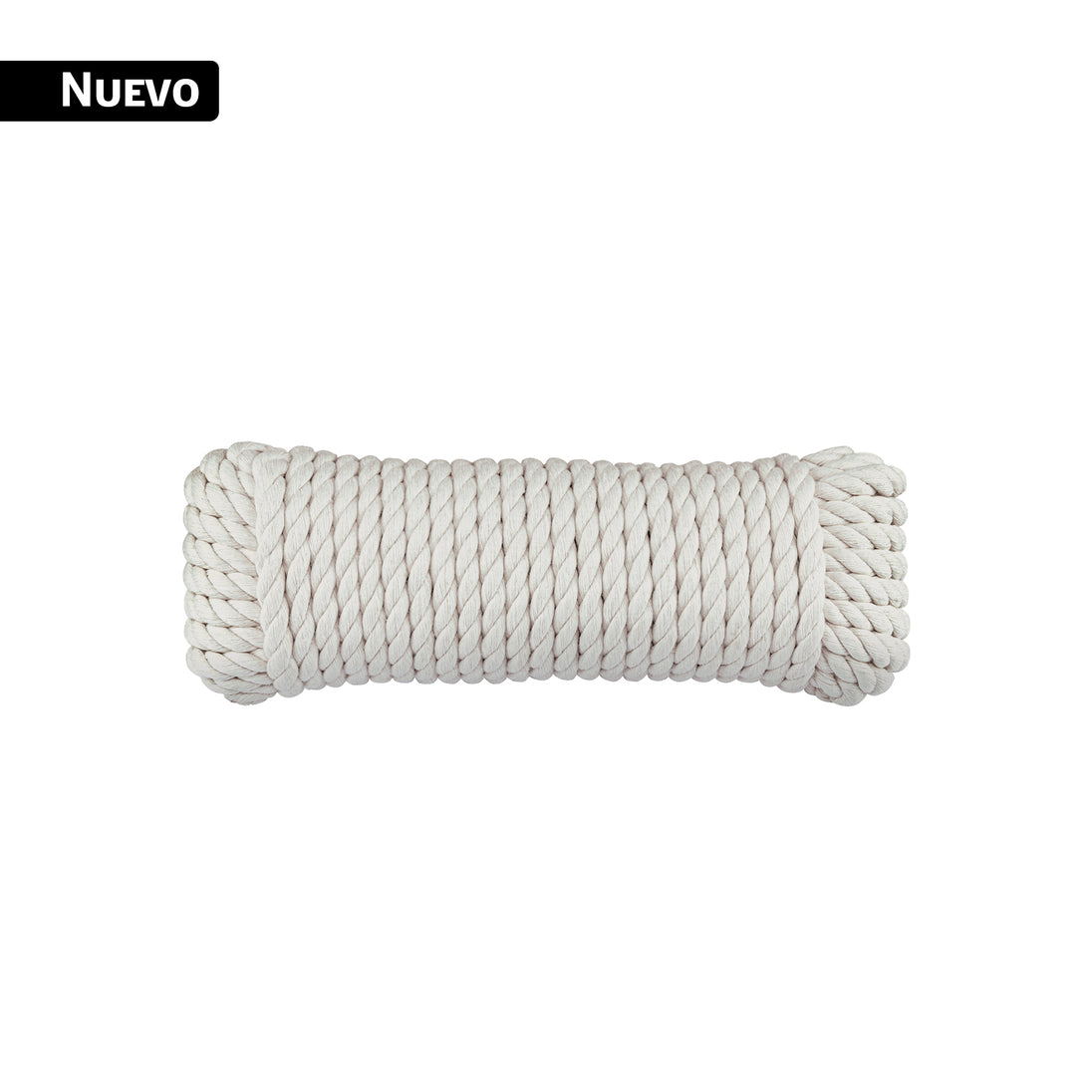 PIO-1015A Piola de Algodón de 10 mm x 15 m natural, FIERO