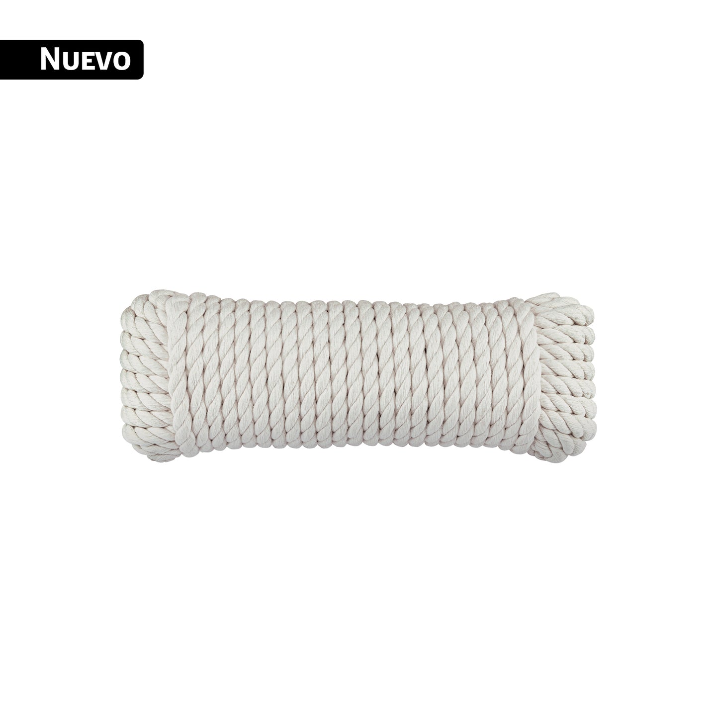 PIO-1015A Piola de Algodón de 10 mm x 15 m natural, FIERO