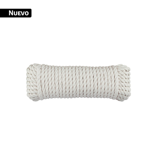PIO-1015A Piola de Algodón de 10 mm x 15 m natural, FIERO