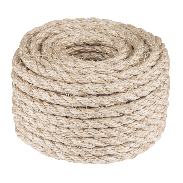 PIO-1015S Piola de Sisal (henequén) de 10 mm x 15 m natural, FIERO
