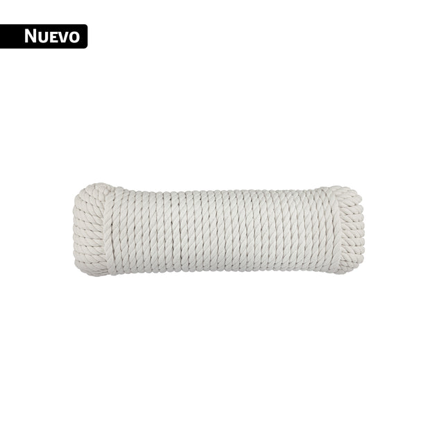 PIO-1030A Piola de Algodón de 10 mm x 30 m natural, FIERO