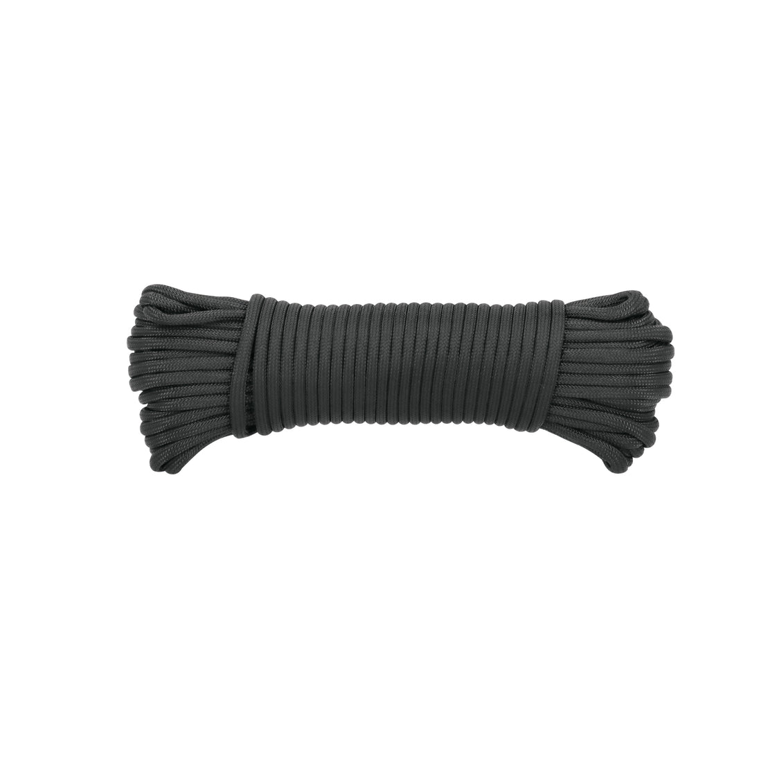 PIO-415NN Piola de nylon paracord de 4mm x 15m negro, madeja, FIERO