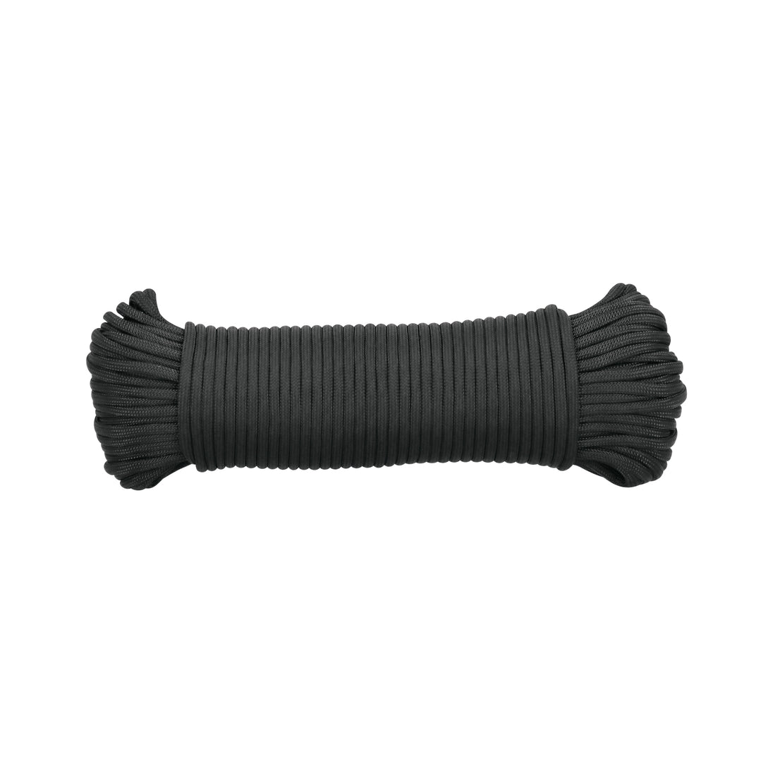 PIO-430NN Piola de nylon paracord de 4mm x 30m negro, madeja, FIERO