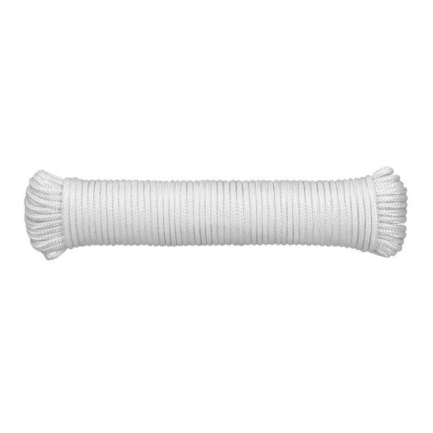 PIO-530P Piola de poliéster diamante de 5mmx30m blanca, madeja, FIERO