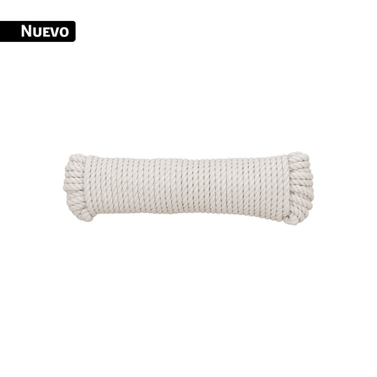 PIO-615A Piola de Algodón de 6 mm x 15 m natural, FIERO