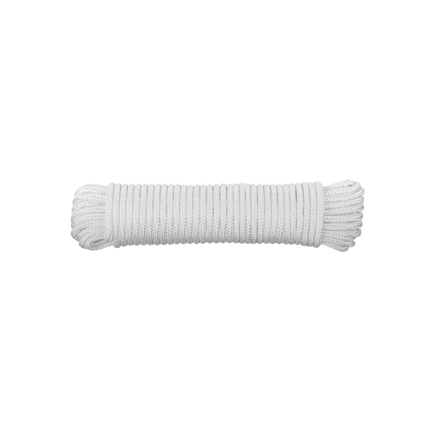 PIO-615P Piola de poliéster diamante de 6mmx15m blanca, madeja, FIERO