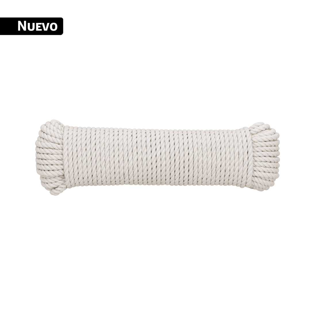 PIO-630A Piola de Algodón de 6 mm x 30 m natural, FIERO