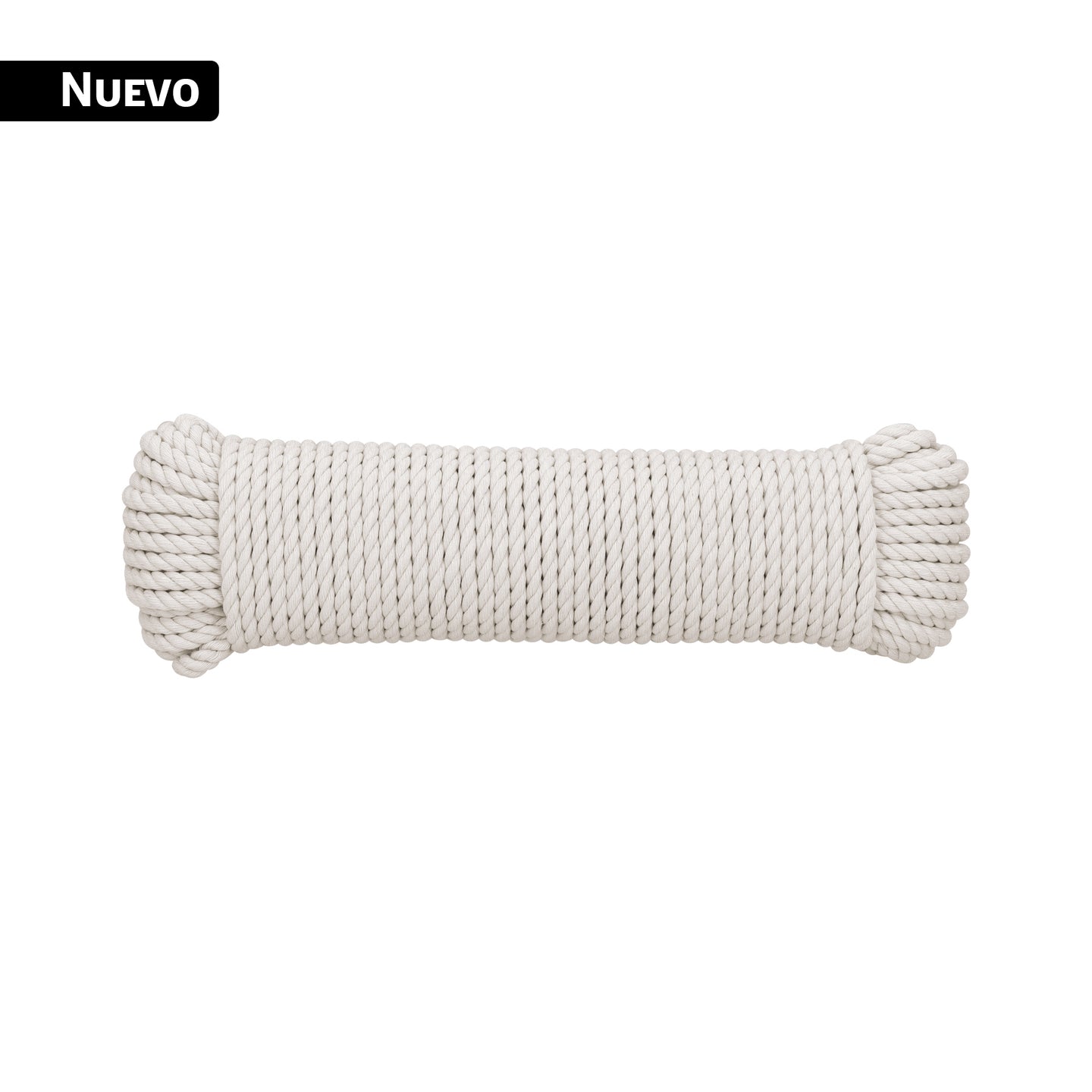 PIO-630A Piola de Algodón de 6 mm x 30 m natural, FIERO