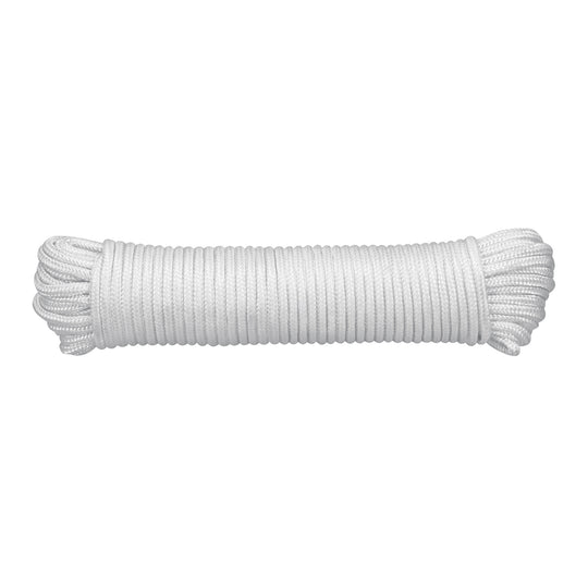 PIO-630P Piola de poliéster diamante de 6mmx30m blanca, madeja, FIERO
