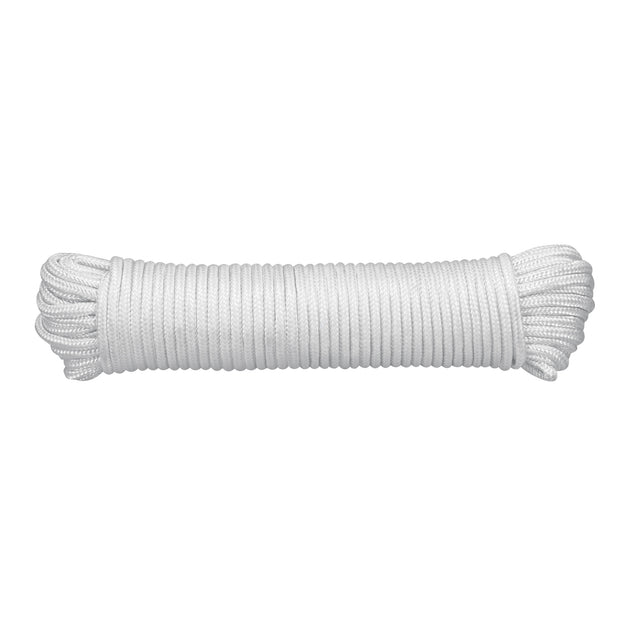 PIO-630P Piola de poliéster diamante de 6mmx30m blanca, madeja, FIERO